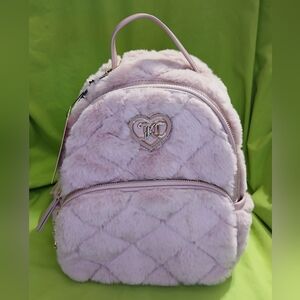 Juicy Couture Let's Get Cozy Backpack in Dusty Blush
